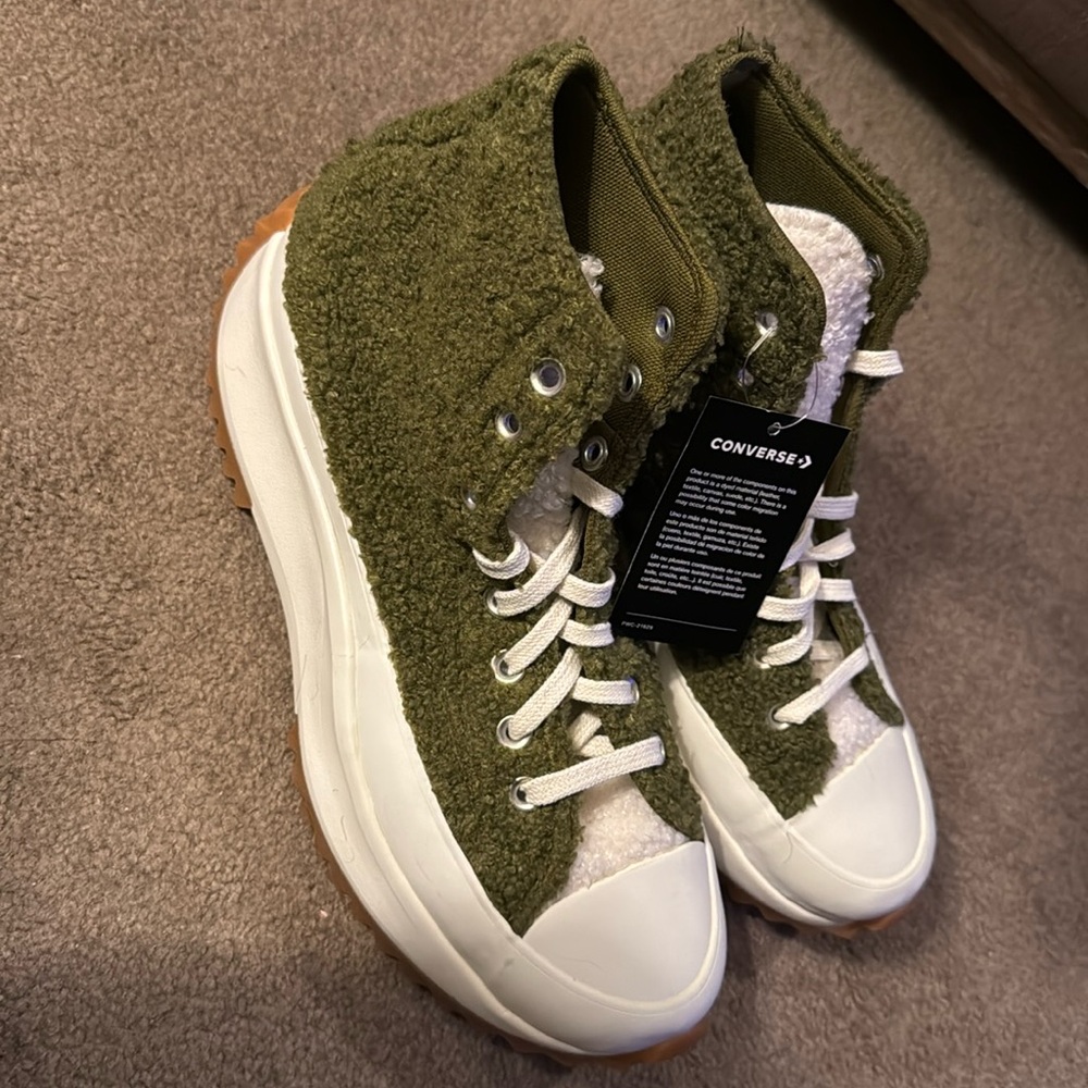 Converse Run Star Hike Canvass Platform
